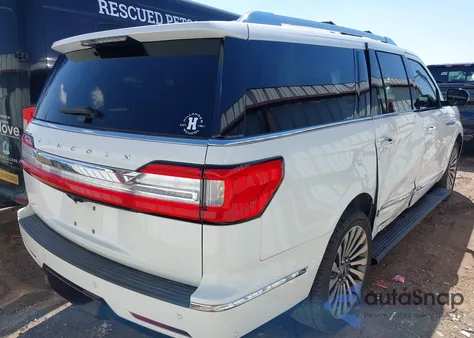 2020 Lincoln Navigator L Reserve из США, поврежденный, VIN 5LMJJ3LT7LEL19002